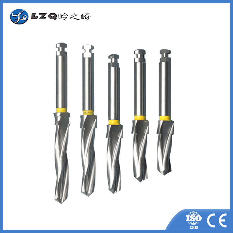 Guiding implant drill