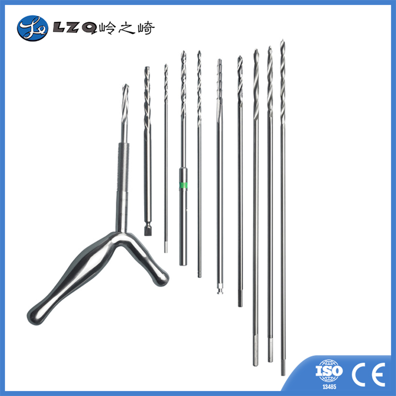 Quick coupling cannulated drill for trauma operation/orthopedic saw and drill/orthopedic hand drill