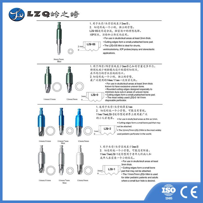 perforator drill/uneven bone perforators