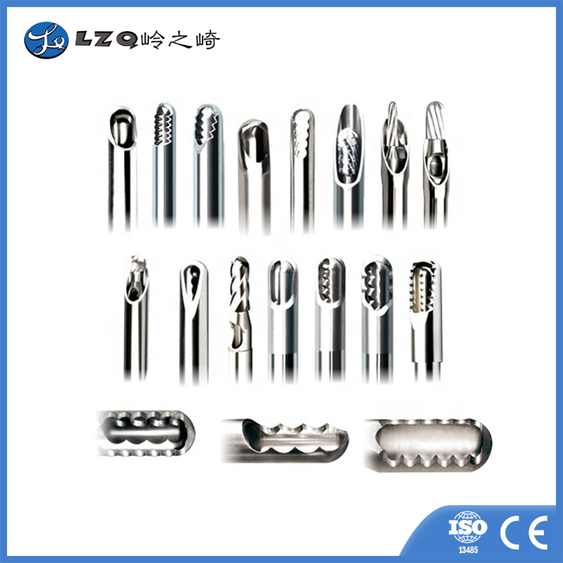 Angled burs/Slotted whisker cutter/shaver arthroscopy