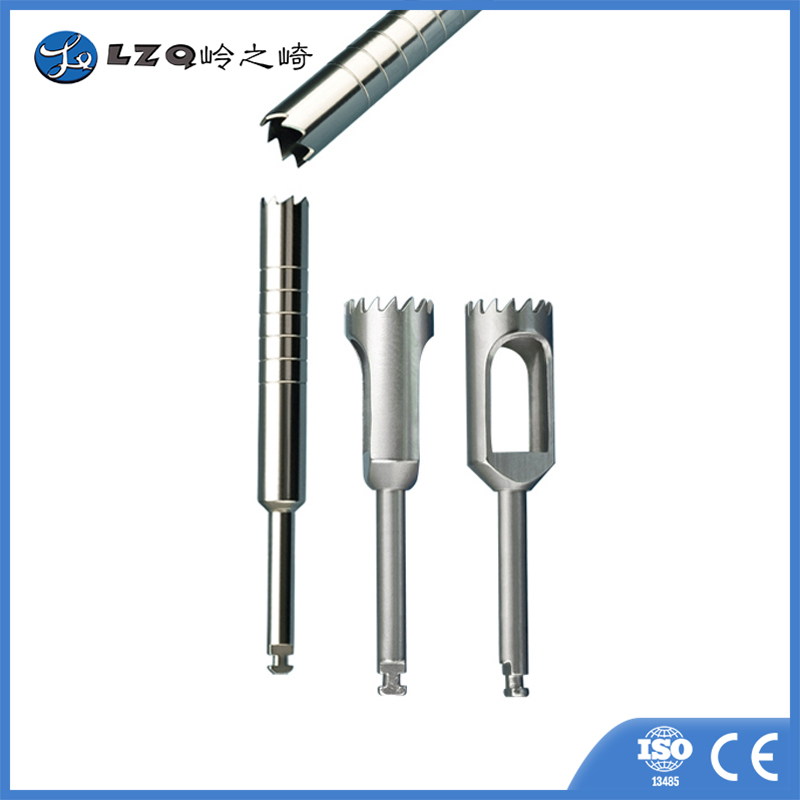 Contra-angle Trepan/Latch Tissue Punch