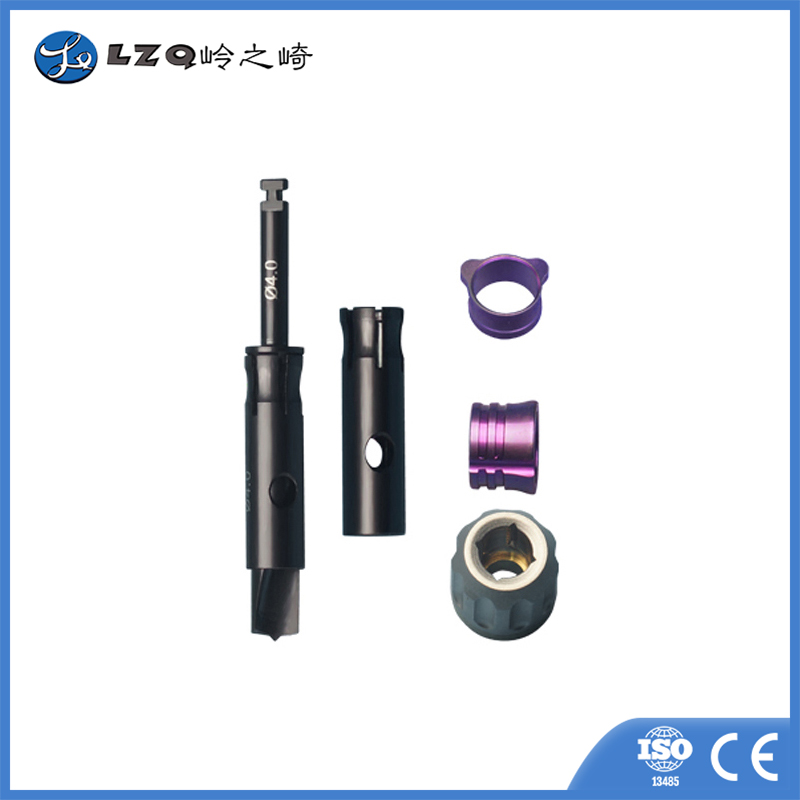Depth stop for form drills/drill guide bushings