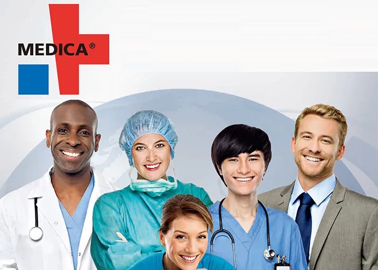 MEDICA Dusseldorf, Germany November 2019 World Medical Exhibition