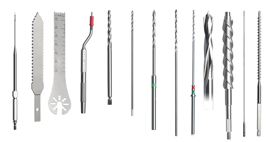 Ball Nose Bone Drill/Inner Crestal bone drill
