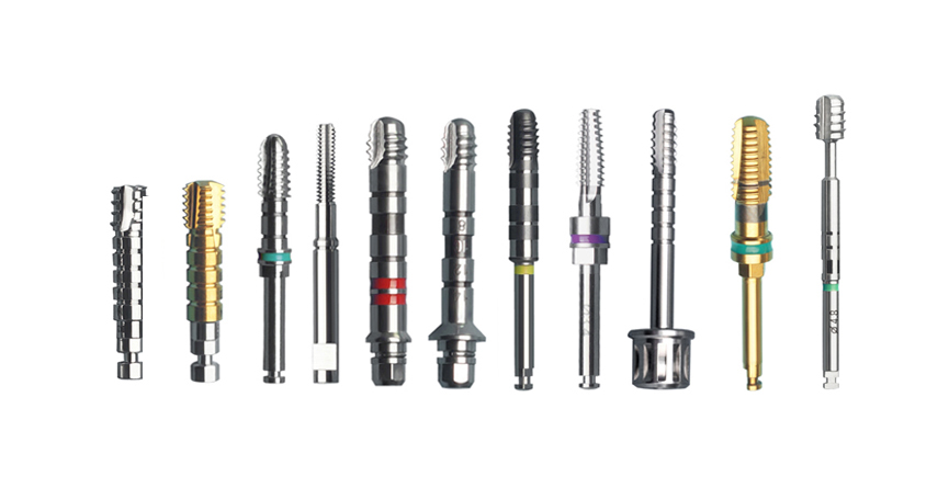 Tap manual for dental implant